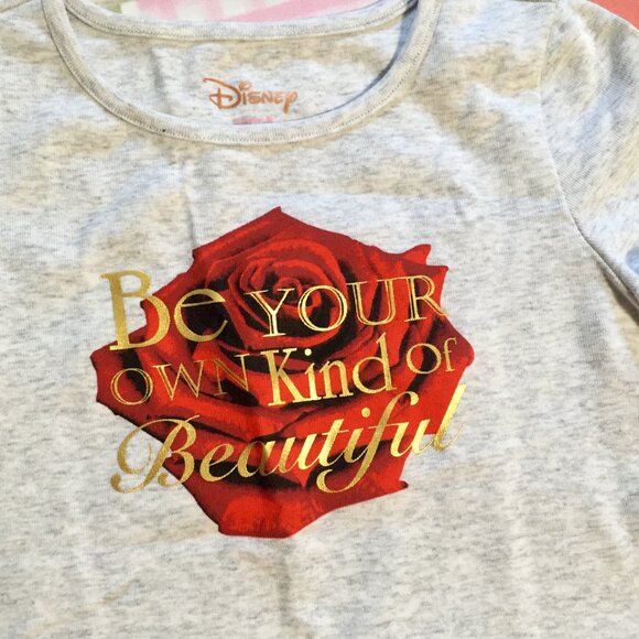 utu Couture Disney Beauty & the Beast Belle Red Rose Tutu and Shirt - Picture 8 of 10